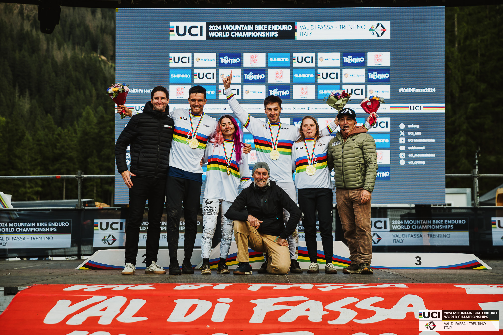 French reign supreme in exhilarating firstever UCI Mountain Bike